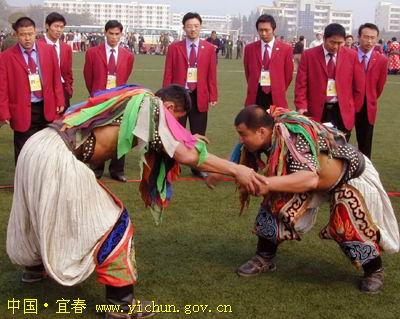 中国式摔跤比赛