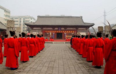 文庙祭祀时的“释奠礼” \