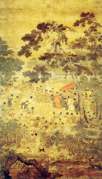 宋《望贤迎驾图轴》 宋《望贤迎驾图轴》