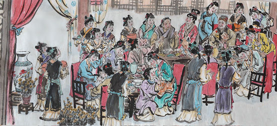 史太君两宴大观园